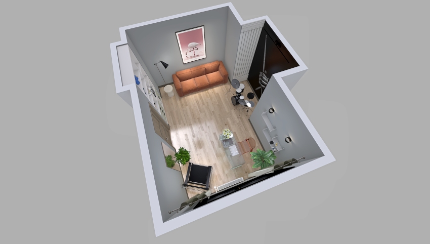 Home office 3d design picture 11