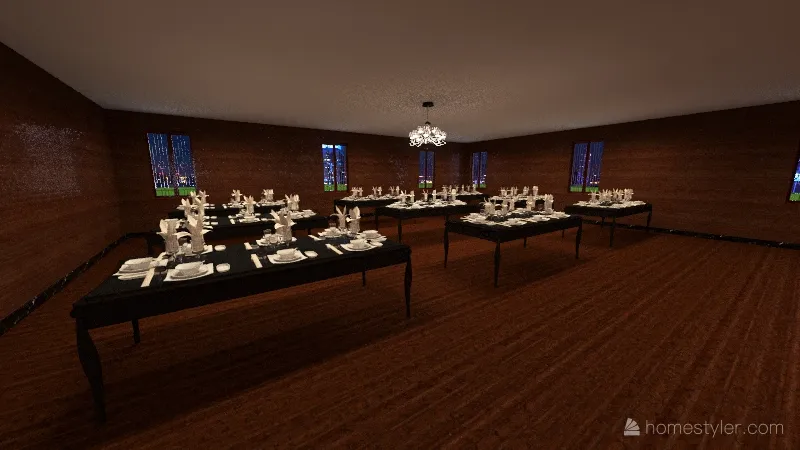 DiningRoom 3d design renderings