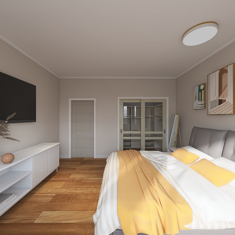 bed 3d design renderings