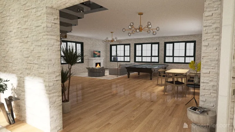 chalet 3 3d design renderings