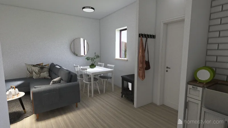 Aldeanueva Casa Completa 3d design renderings