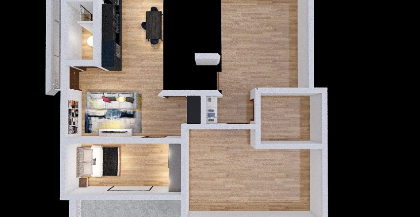 appartamento erica 3d design renderings