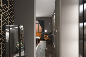 Hotel ＂Eleon＂ LUX room Design Rendering