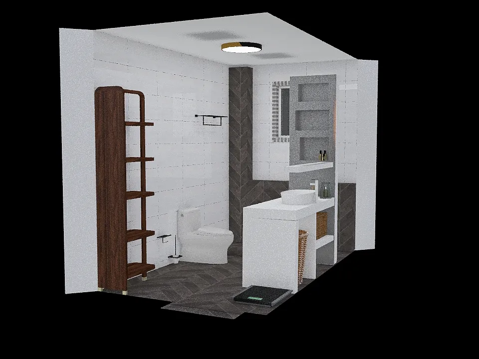 bathroom renovation project 3d design renderings