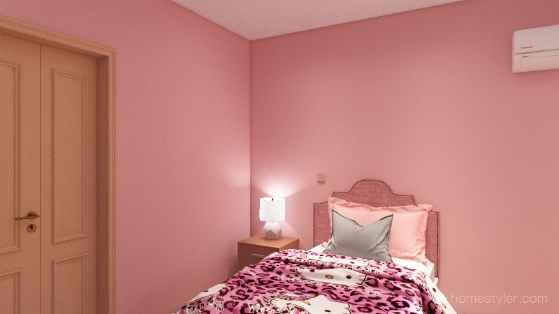 pink 3d design renderings