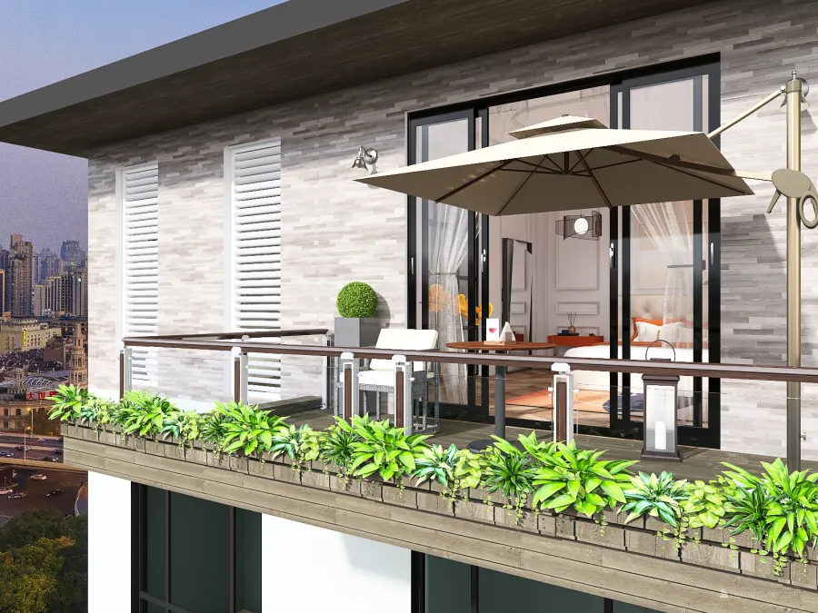 Contemporary New models, new apartment ColorScemeOther Orange WarmTones 3d design renderings