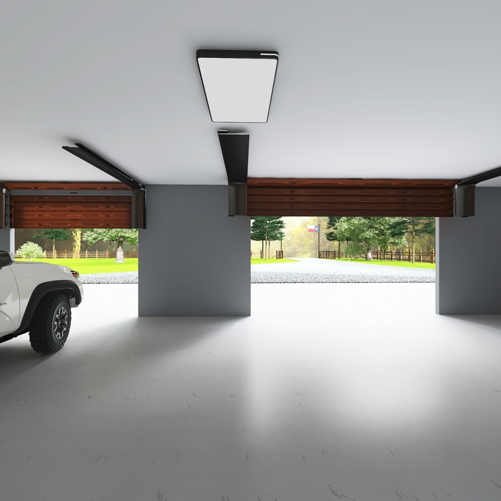 2-car Garage w/Shop 3d design renderings
