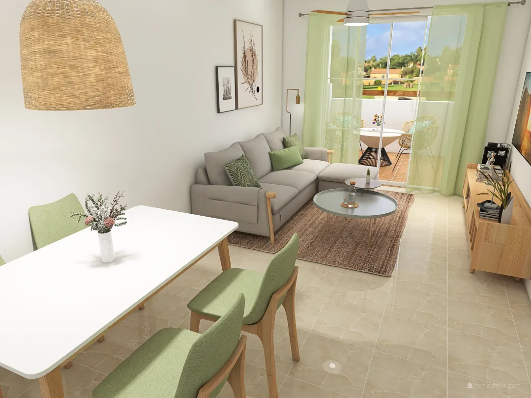 Apartamento Arenal Golf - Benalmádena 3d design renderings