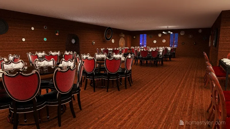 DiningRoom 3d design renderings