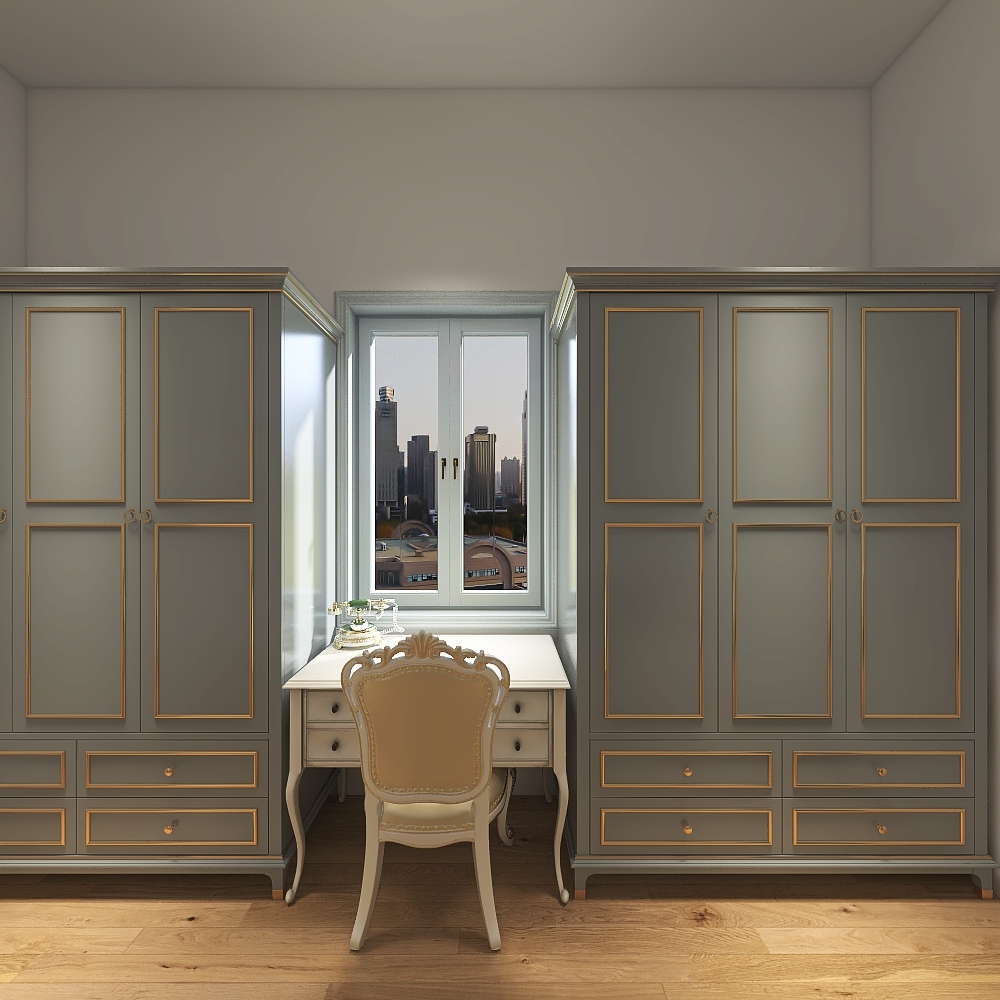 1 bedroom apartment 3d design renderings