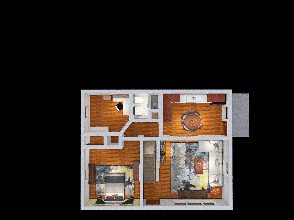 ACTUAL HOME 3d design renderings