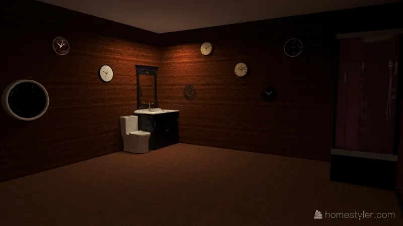 Bathroom 3d design renderings