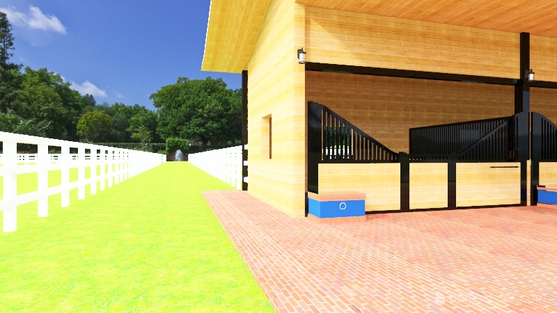 School Project Barn A 3d design renderings