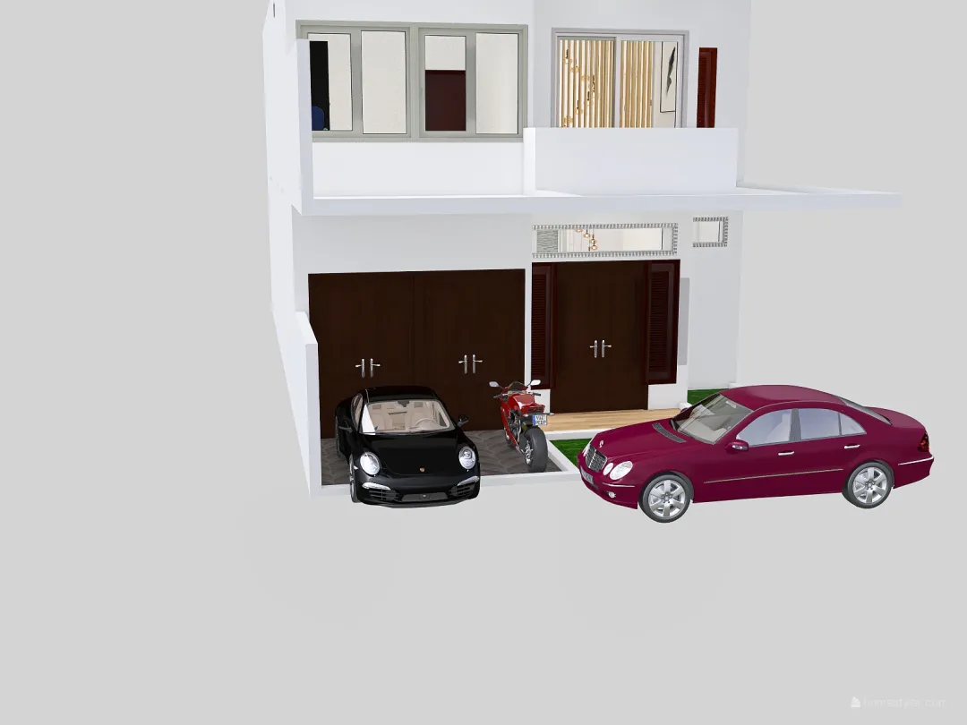 C SWIMMING POOL NEW CARPORT VOID HOME SWEET HOME 3 KTB 3d design renderings
