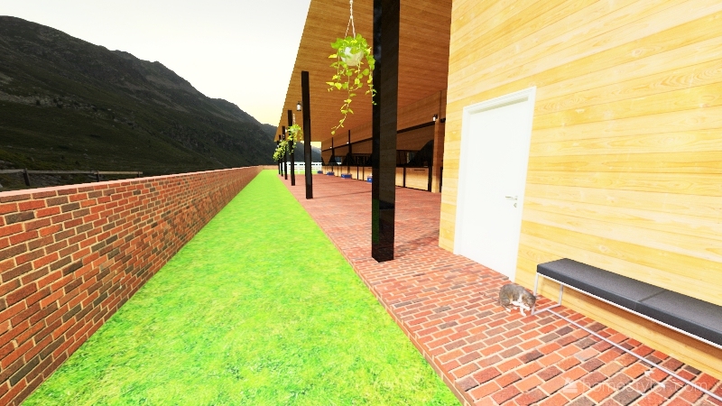 Barn A School Project 3d design renderings