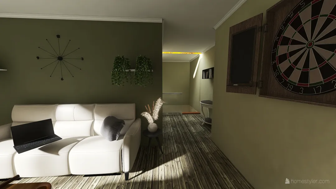 Proyecto dos plantas y quincho 3d design renderings