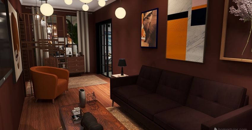 Single Home 3d design renderings