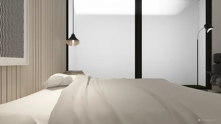 Contemporary StyleOther ColorScemeOther Beige Bedroom1 3d design renderings