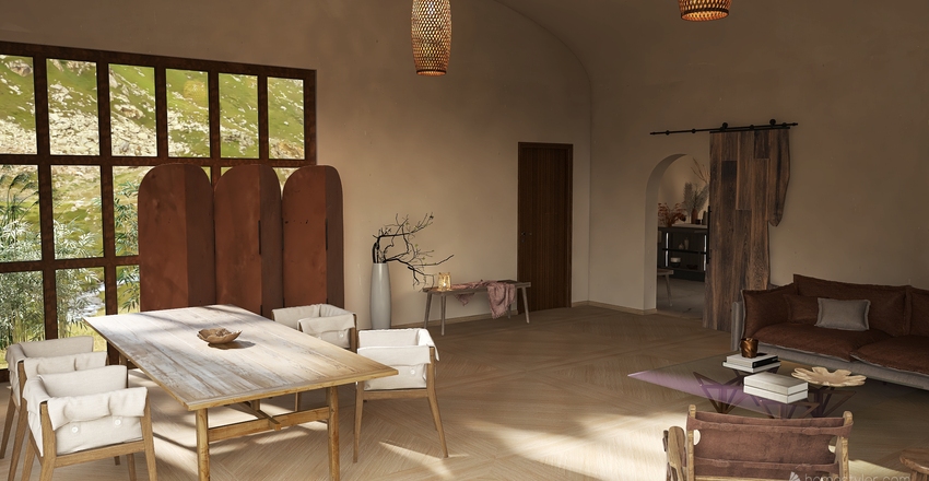 Less Is More Interior Design Render