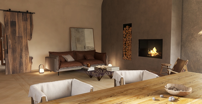 Less Is More Interior Design Render