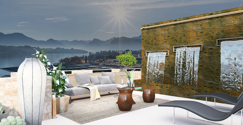 Modern Elegance in Old Town Interior Design Render