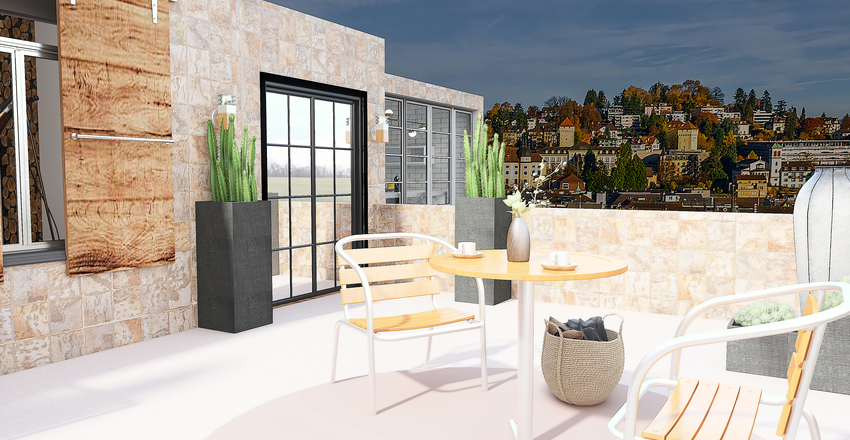 Modern Elegance in Old Town Interior Design Render
