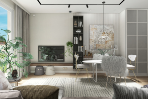 appartamento via Balustra Design Rendering