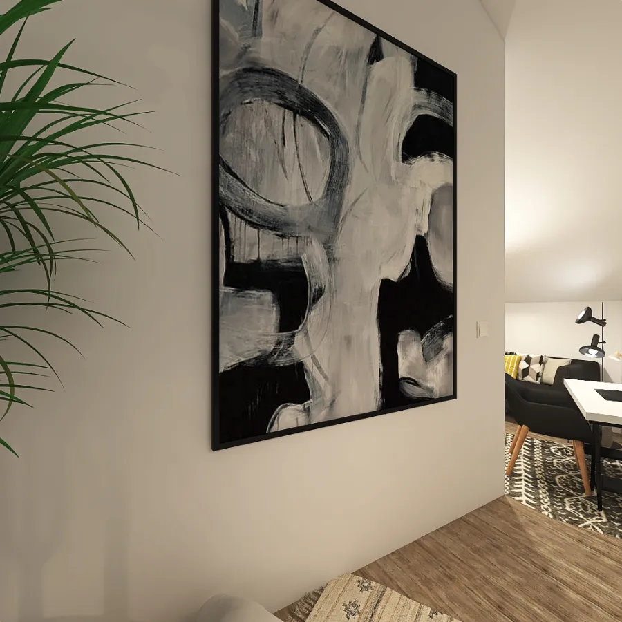 Chambre Hugo 3d design renderings