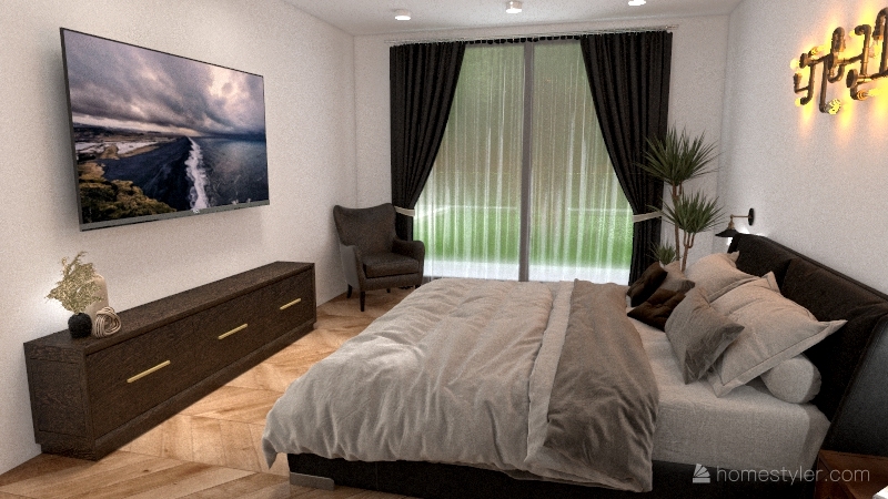 Contemporary Bungalow 3d design renderings