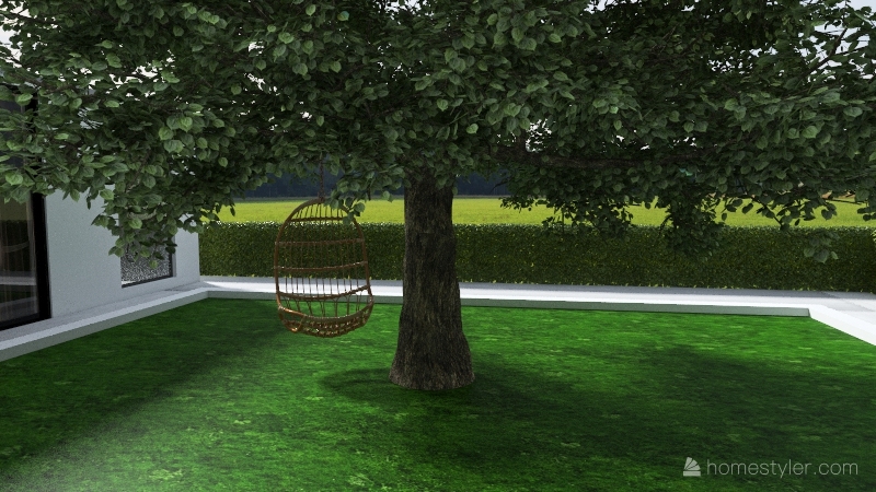 Contemporary Bungalow 3d design renderings