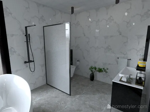 lux toilet 3d design renderings