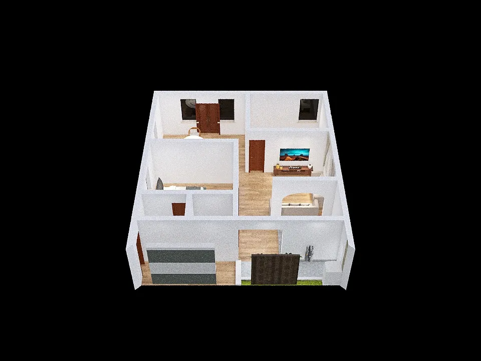 rumah ajibarang2 3d design renderings