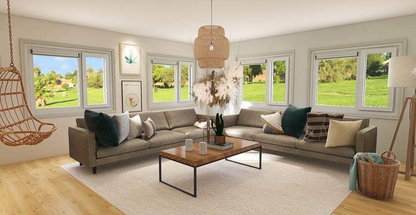 SALA ILUMINADA Interior Design Render