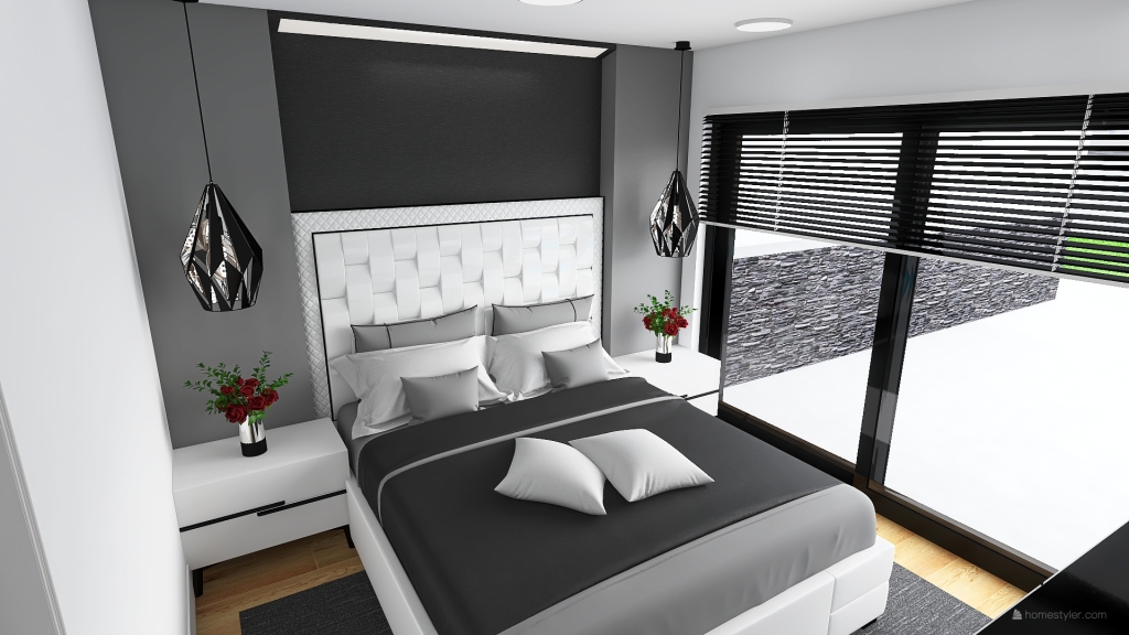Soba za goste 3d design renderings