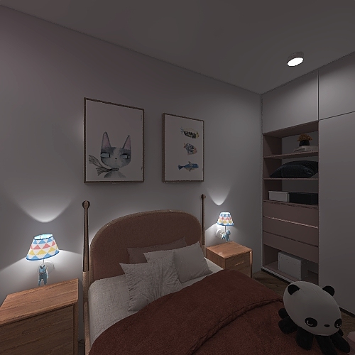 Contemporary Bungalow 3d design renderings