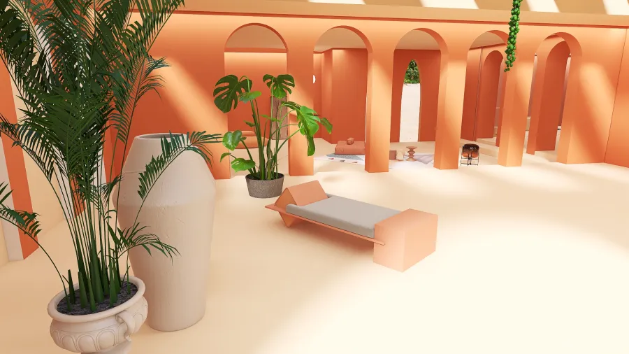 StyleOther Minimalist Design Orange ColorScemeOther WarmTones Red 3d design renderings