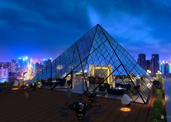 Skyline Louvre Design Rendering