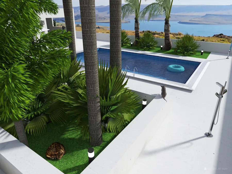 Un vistazo al mar 3d design renderings
