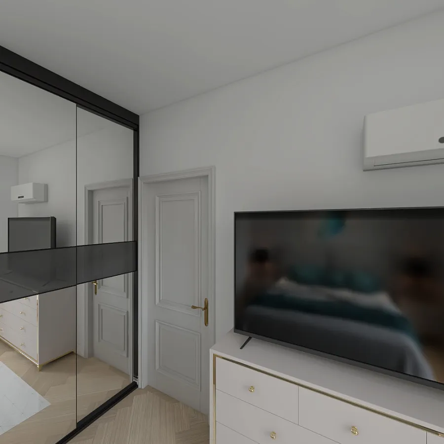 Habitación en suite 3d design renderings