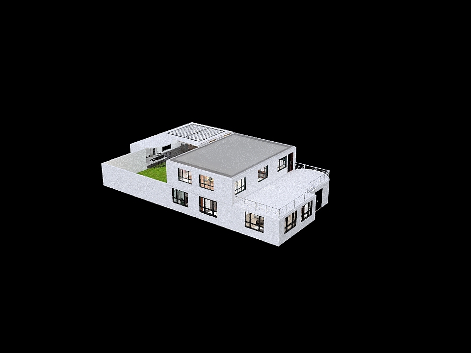 La Casa Moderna 3d design renderings