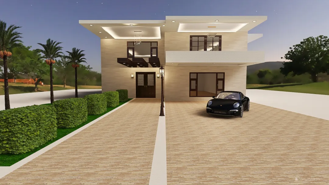 TahaMTNB House Design V2 1 3d design renderings