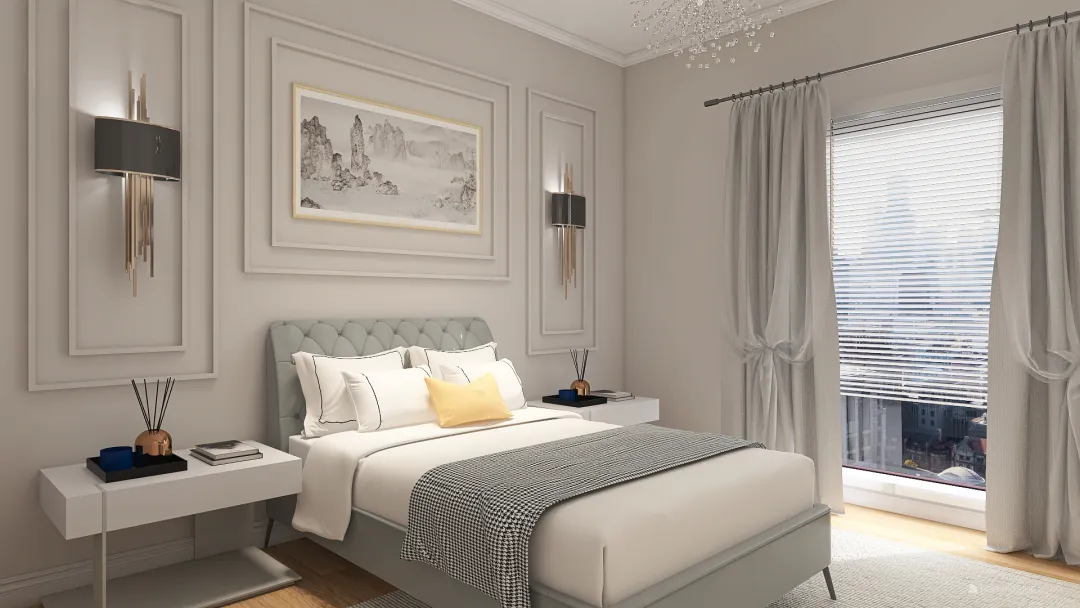 Bedroom Ali  B.Tzc 3d design renderings