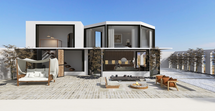Harmony villa Interior Design Render