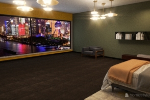Ideal room Design Rendering