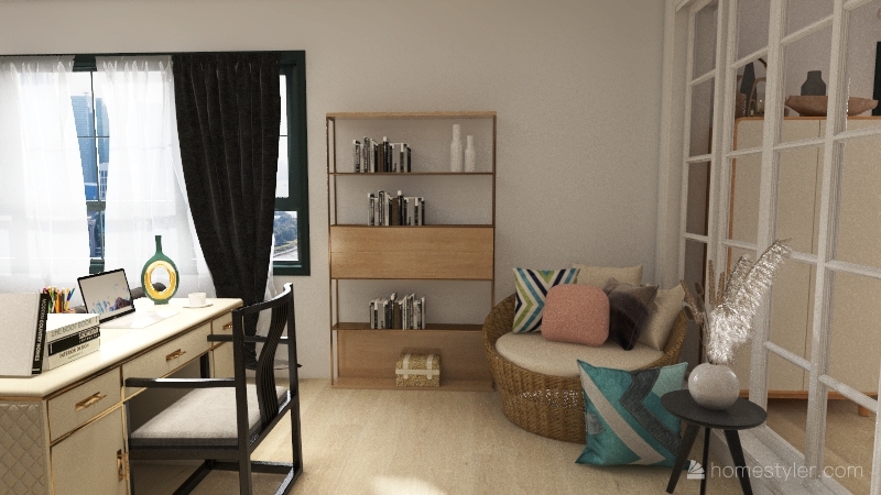 ApartaEstudio en Torre Interior Design Render