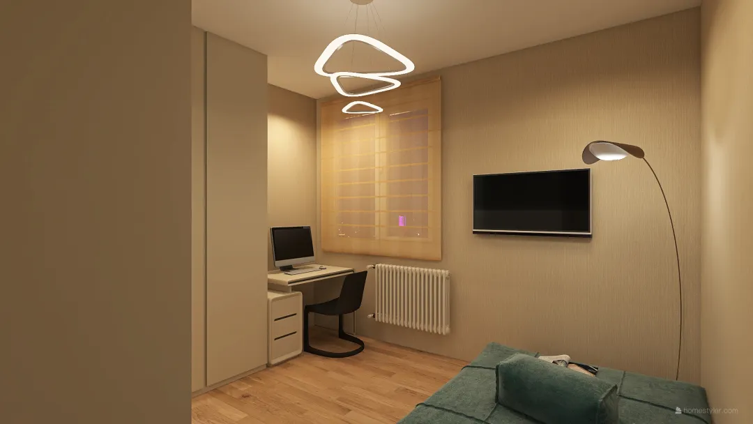 Ele's  Bedroom 3d design renderings