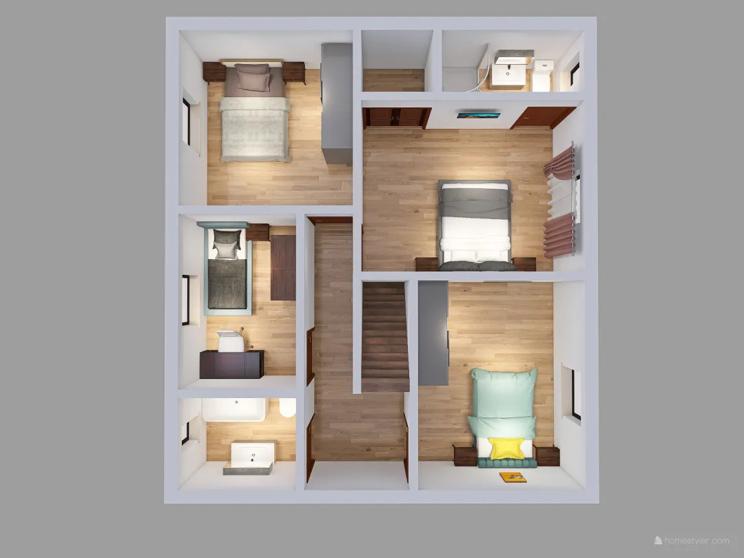 DavidGarvie_First Floor_3 3d design renderings