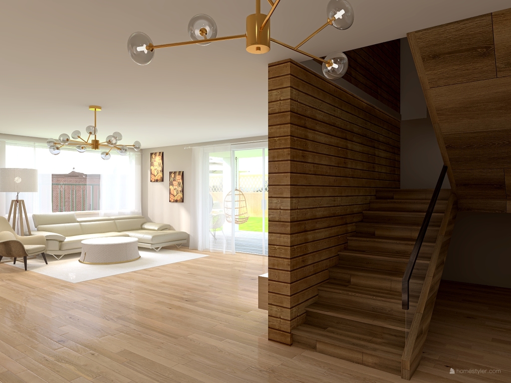 dom rodzinny w stylu klasycznym 3d design renderings