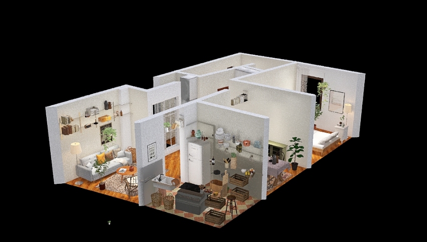 Holiday Home 3d design picture 68.8