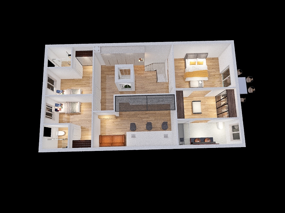 Futura Casa 3d design renderings